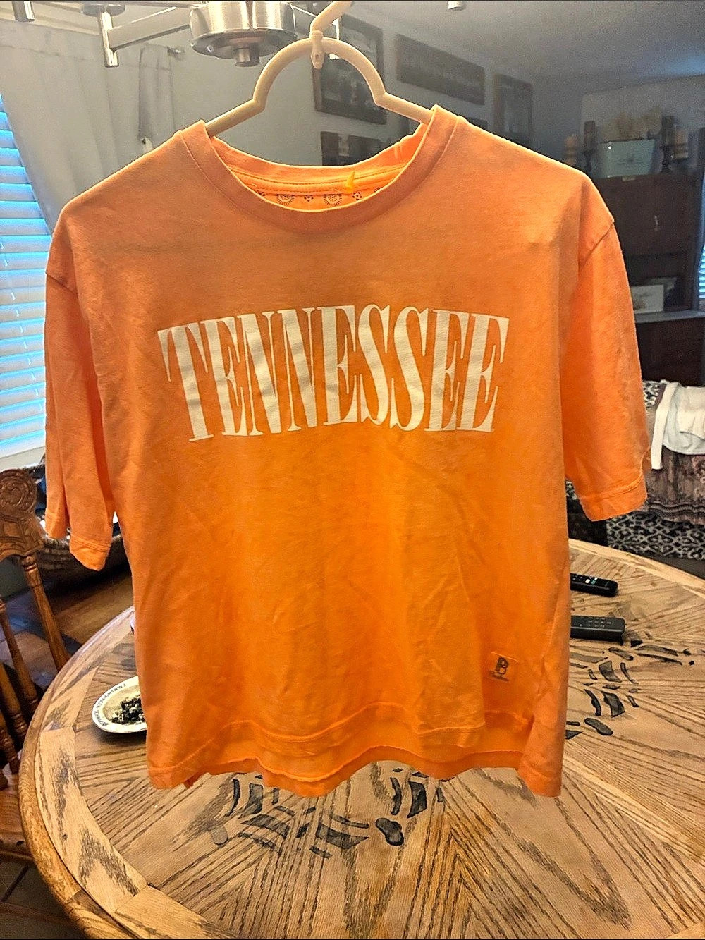 Graphic Short Sleeve Tee in Orange